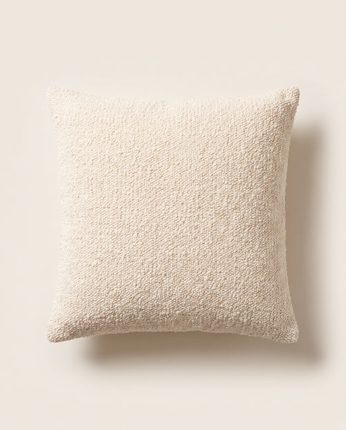 Bouclé Cushion Cover in Cream