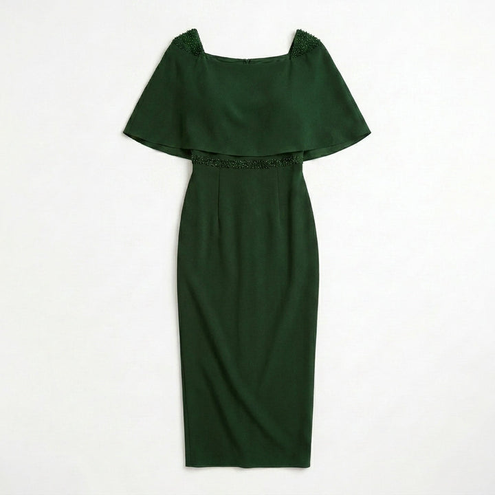 Women’s Boat Neck Midi Dress
