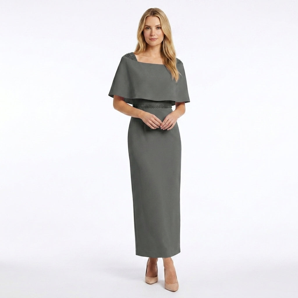 Women’s Boat Neck Midi Dress
