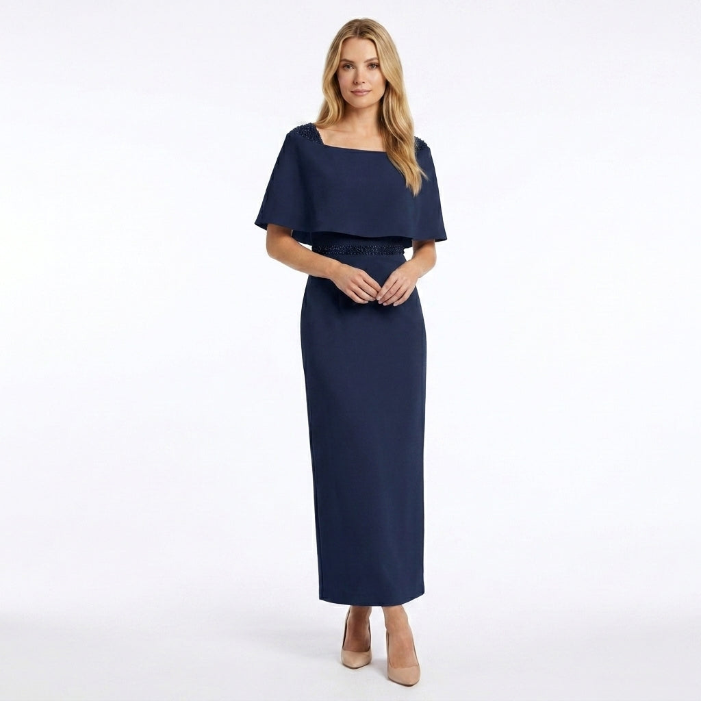 Women’s Boat Neck Midi Dress