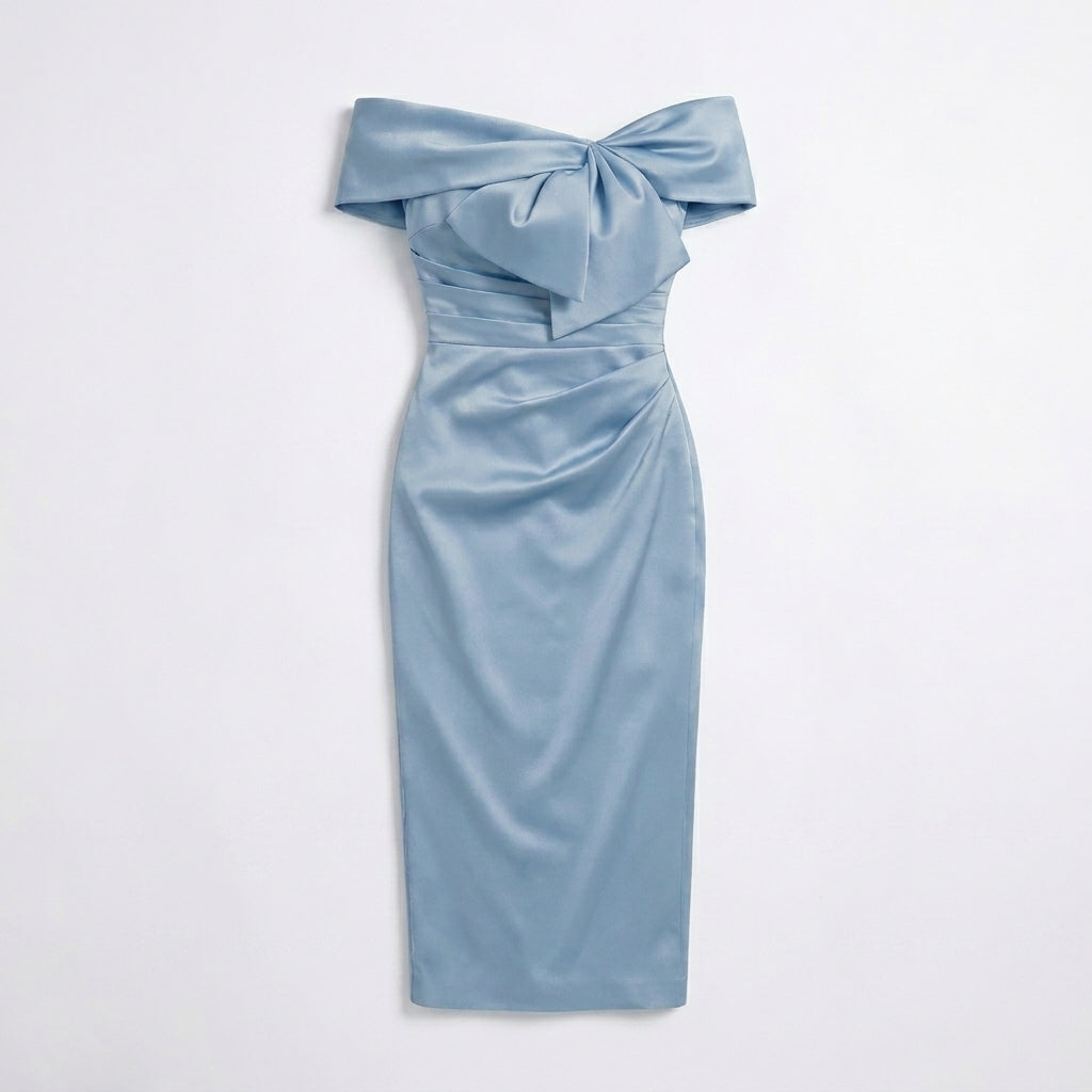 Women’s Off Shoulder Midi Dress