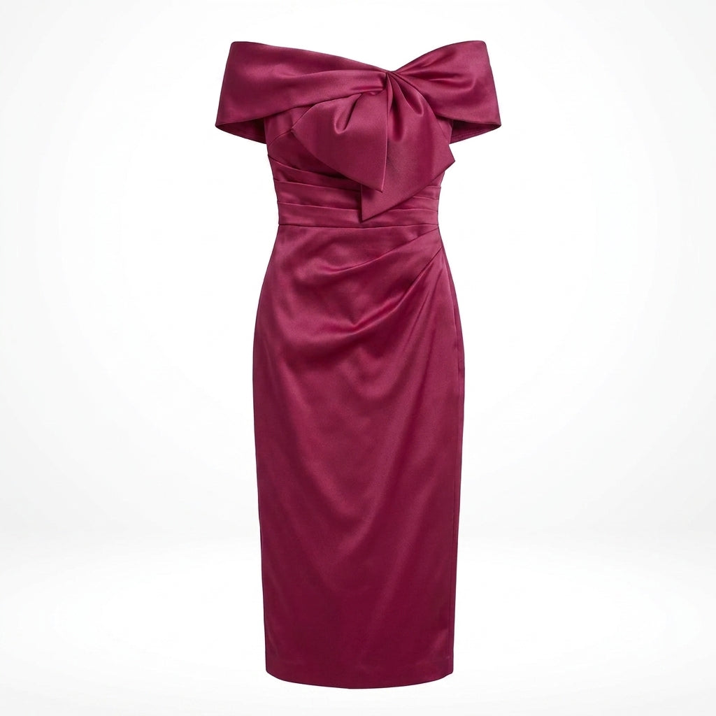 Women’s Off Shoulder Midi Dress