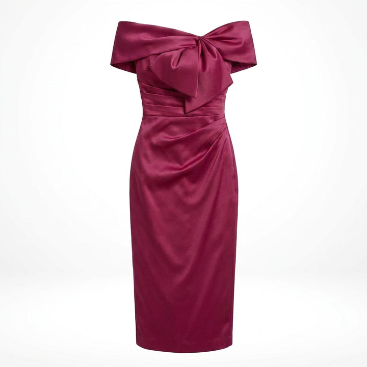 Women’s Off Shoulder Midi Dress